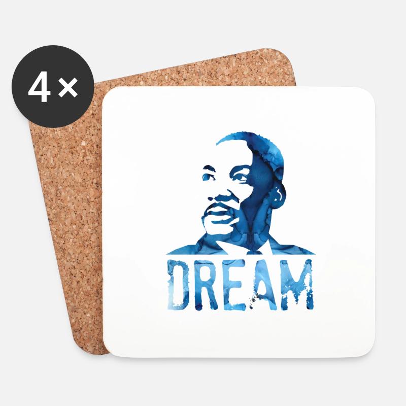 Martin Luther King Day - I Have A Dream - Untersetzer (4er-Set) - Weiß