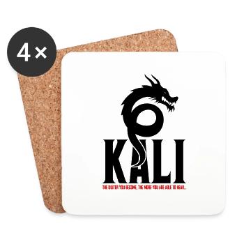 Kali Linux Offensive Security Pentest - Coasters (set of 4) - white - Front