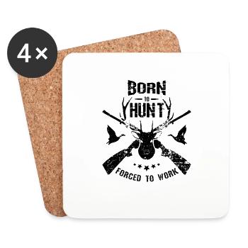 Hunter - Coasters (set of 4) - white - Front
