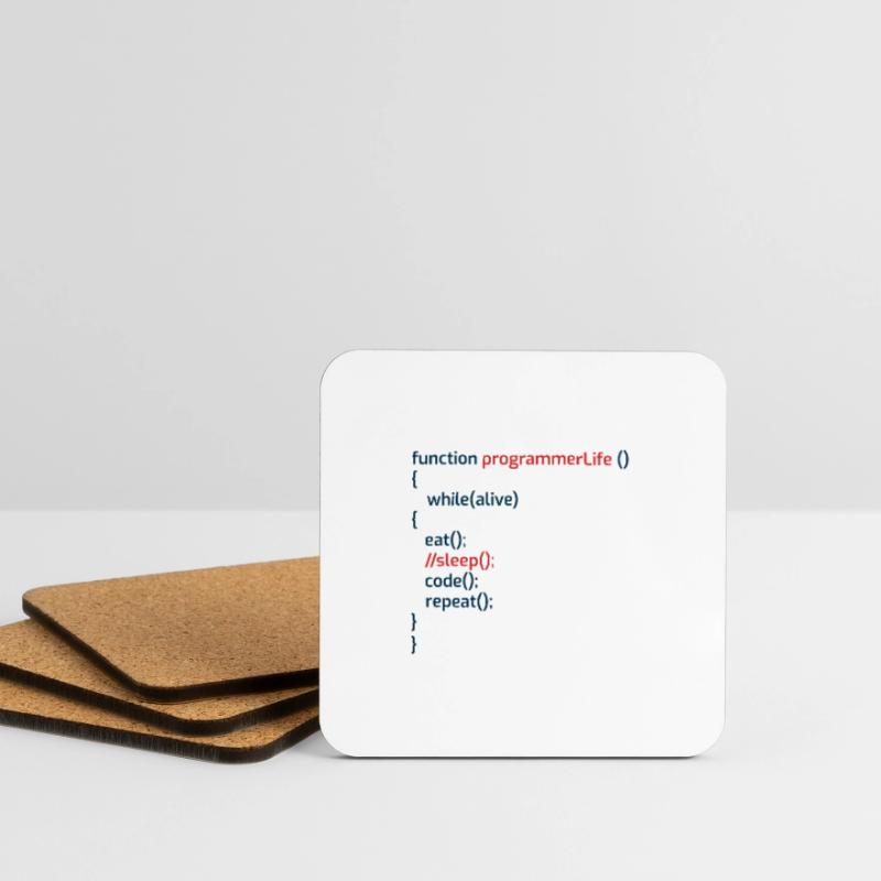 Computer Programmer Coders Software Engineers Gift Coasters (set of 4)