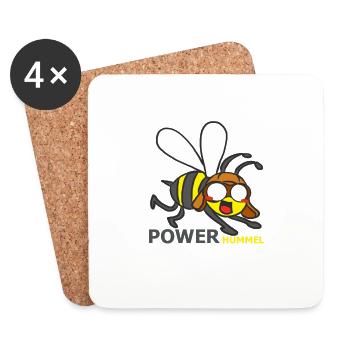 HUMMEL - Untersetzer (4er-Set) - Weiß - Vorne