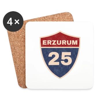 Erzurum - Coasters (set of 4) - white - Front