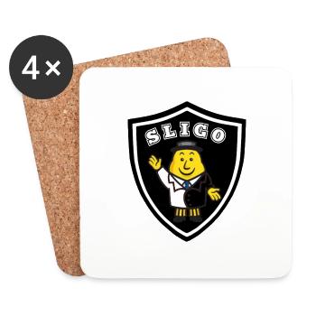 sligo GAA - Coasters (set of 4) - white - Front