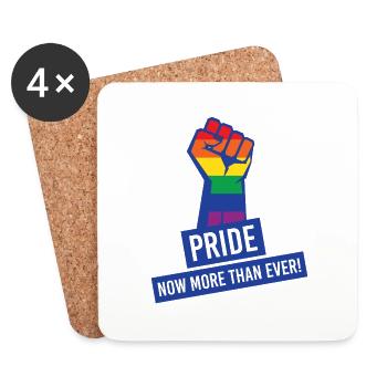 LGBT Pride - Coasters (set of 4) - white - Front
