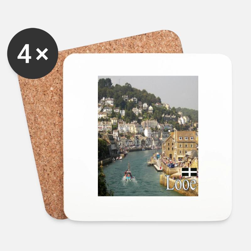 Looe - Untersetzer (4er-Set) - Weiß