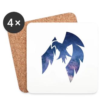 Galaxy Phoenix - Coasters (set of 4) - white - Front