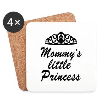 Mommy's little Princess - Coasters (set of 4) - white - Front