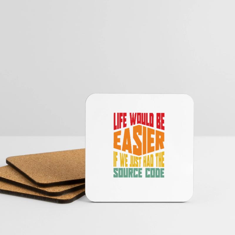 Programmer Coder Software Developer Coasters (set of 4)