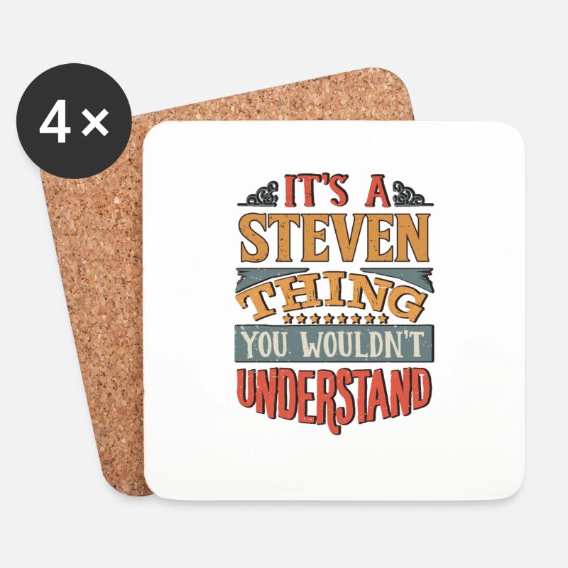 C’est une chose que vous ne comprendriez pas - - Dessous de verre (lot de 4) - blanc