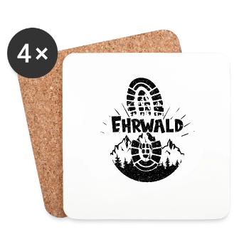 Ehrwald Skiing Tyrol Snowboarding Austria - Coasters (set of 4) - white - Front