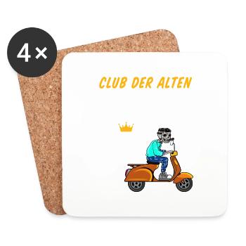 30. Geburtstag Geschenk für Männer 30. Ehrentag - Untersetzer (4er-Set) - Weiß - Vorne