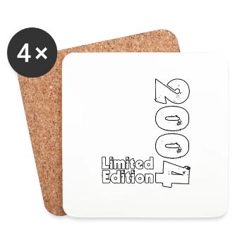 18th Birthday Limited Edition 2004 - Coasters (set of 4) - white - Front
