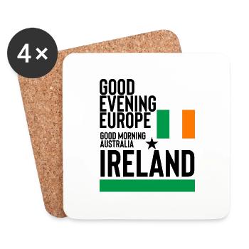 Eurovision Song Contest - Coasters (set of 4) - white - Front
