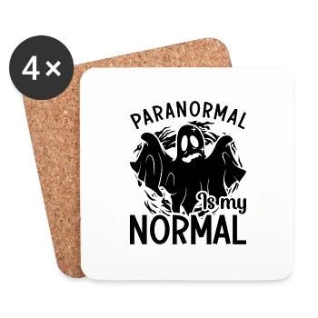 Ghost Hunter Paranormal Ghost Hunt Gift Idea - Coasters (set of 4) - white - Front