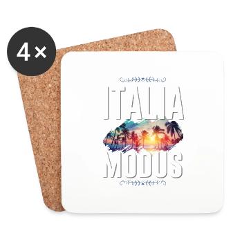 Italia Mode - Coasters (set of 4) - white - Front
