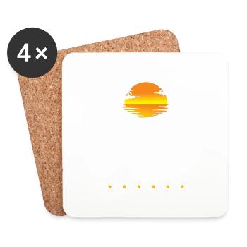 Cancun Mode - Coasters (set of 4) - white - Front