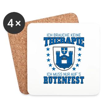Ravensburg Rutenfest Therapy Ravensburger - Coasters (set of 4) - white - Front