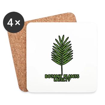 Botany Plants Lately 21 - Coasters (set of 4) - white - Front