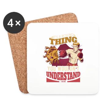 It's A Boxing Thing You Wouldn't Understand - Untersetzer (4er-Set) - Weiß - Vorne