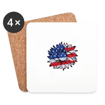 Sister Of The Birthday Girl - Coasters (set of 4) - white - Front
