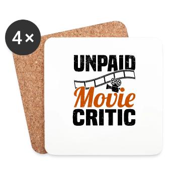 Film Critic Film Review Feature Film Film - Coasters (set of 4) - white - Front