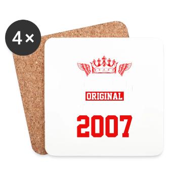2007 limited edition - Untersetzer (4er-Set) - Weiß - Vorne