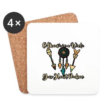 A Dream Is A Wish Your Heart Makes 4 - Coasters (set of 4) - white - Front