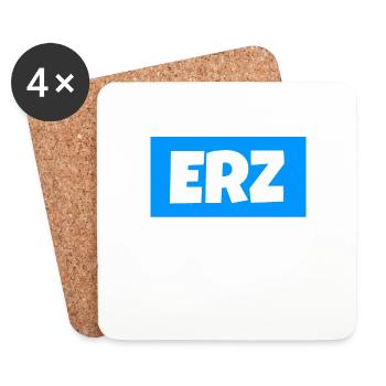 Erzgebirge meine Heimat - Untersetzer (4er-Set) - Weiß - Vorne