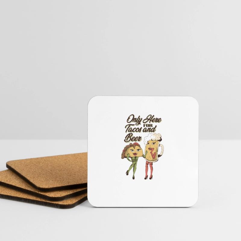 The Codefather Programmer Hacker Computer Code Coasters (set of 4)