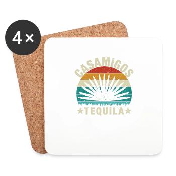 Tequila Casamigos - Coasters (set of 4) - white - Front