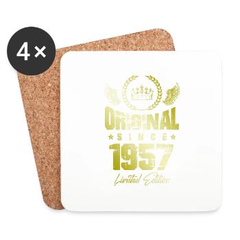 1957 limited edition - Untersetzer (4er-Set) - Weiß - Vorne