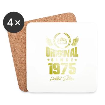 1975 limited edition - Coasters (set of 4) - white - Front