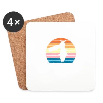 Fisherman I can t work today my arm is in a cast - Coasters (set of 4) - white - Front