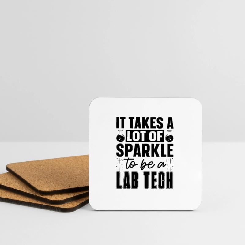 Laboratory Technician Science Profession Gift Idea Coasters (set of 4)