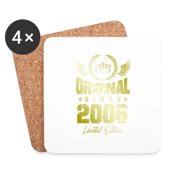Édition limitée 2006 - Dessous de verre (lot de 4) - blanc - Devant