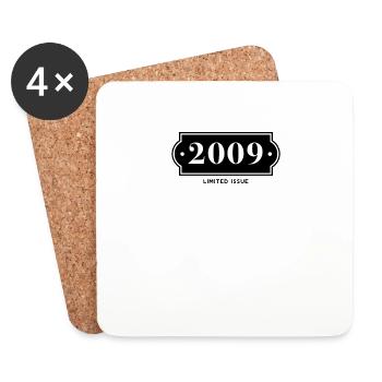 Funny Birthday Limited Issue 2009 - Coasters (set of 4) - white - Front