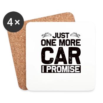 Exotic Car Motor Lovers - Coasters (set of 4) - white - Front