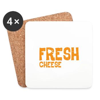 Sacs de fromage frais Stay 22 - Dessous de verre (lot de 4) - blanc - Devant