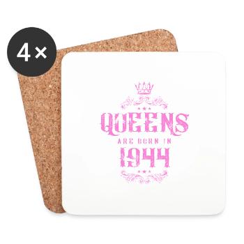 born in 1944 - Untersetzer (4er-Set) - Weiß - Vorne