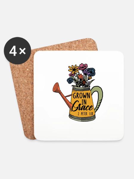 Church Religion Catholic Catholic Jesus Christ - Coasters (set of 4) - white