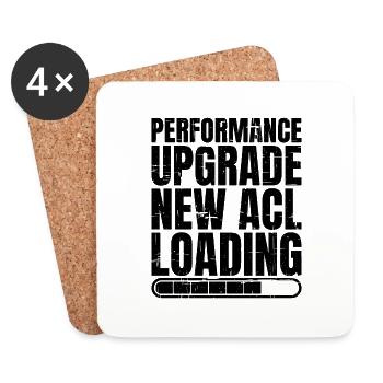 Performance Upgrade, New Acl Loading 7 - Coasters (set of 4) - white - Front