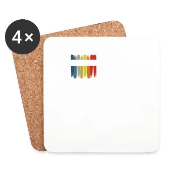 Vous ne m’aimerez probablement pas et je suis d’accord avec ce Ic - Dessous de verre (lot de 4) - blanc - Devant