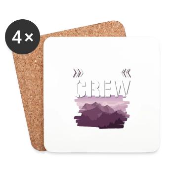 Apres SKi Party Crew - Coasters (set of 4) - white - Front