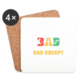 Painter Gift Painting Artist Master Painter - Coasters (set of 4) - white - Front