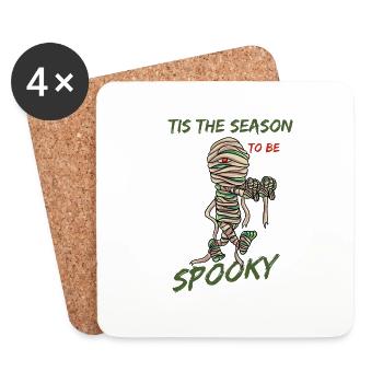 Mummy - Coasters (set of 4) - white - Front