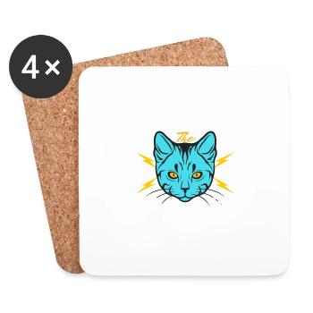 Make success matter - Coasters (set of 4) - white - Front