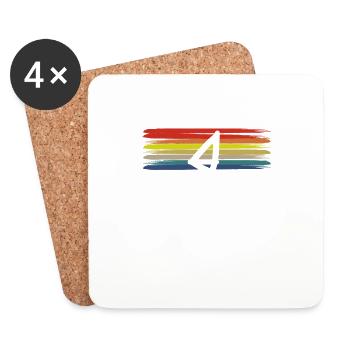Got Wind Windsurfing Windsurfer - Coasters (set of 4) - white - Front