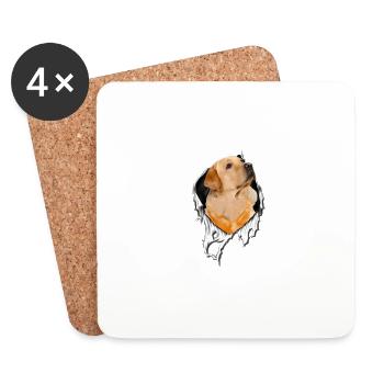 My Labrador Is Perfect For All Dog Owners - Coasters (set of 4) - white - Front