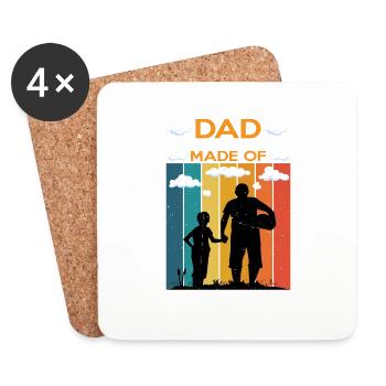 What Are Clouds Made Of, Linux Servers Mostly 7 - Coasters (set of 4) - white - Front