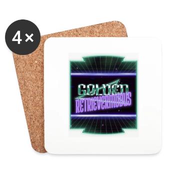 geburtstagsgeschenk spaß lustig geschenkidee - Untersetzer (4er-Set) - Weiß - Vorne